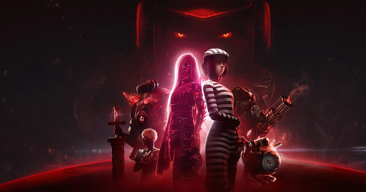 <em>The ominous mimic moon of Luna Abyss offers a terrifying blend of atmospheric horror and frantic bullet-hell combat.</em>