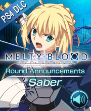MELTY BLOOD TYPE LUMINA Saber Round Announcements