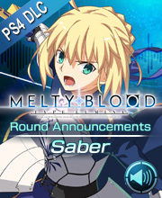 MELTY BLOOD TYPE LUMINA Saber Round Announcements Playstation 4