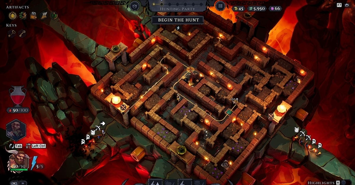 Set your traps and see the clueless heroes activate them and release chaos as they die.