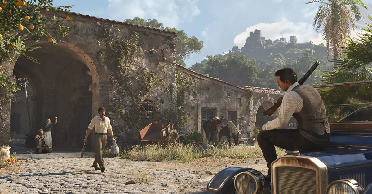Mafia The Old Country Sicily atmospheric cinematic scene