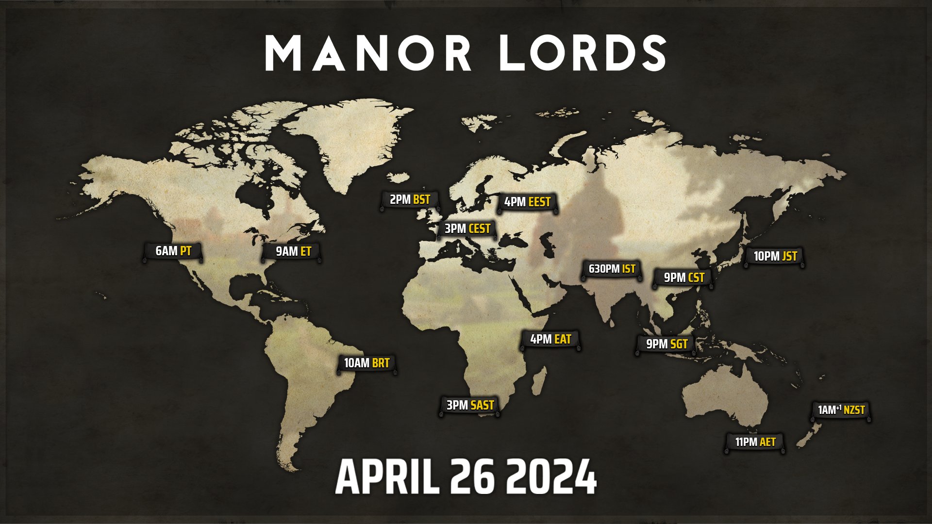 Manor Lords Release Time