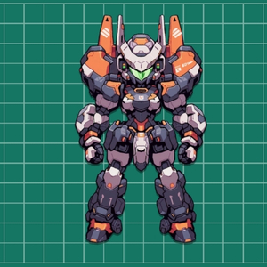 Mech Builder - Mech Assembled