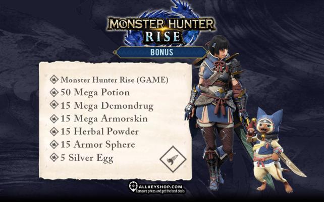 MONSTER HUNTER RISE Steam CD Key