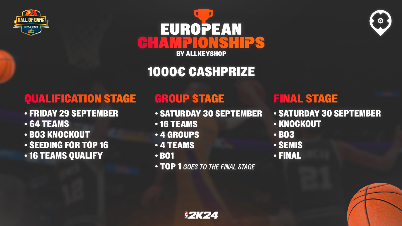 NBA 2K24 EU Tournament