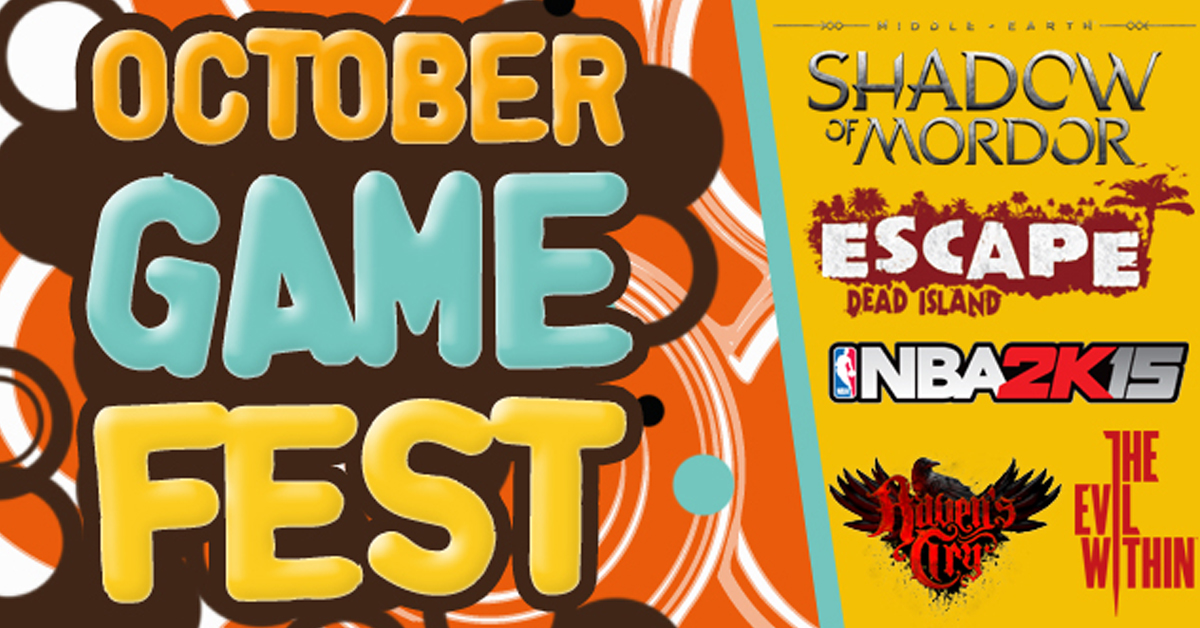 October Game Fest! - 5 of the Best Games to Look Forward To