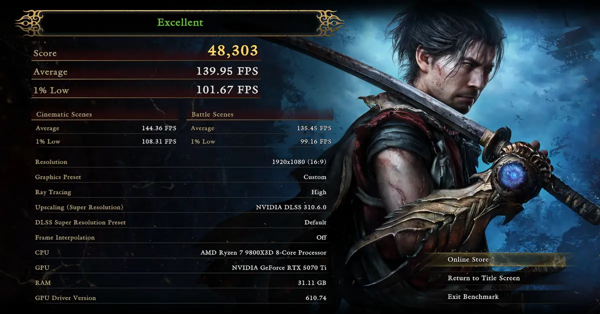 Capcom Releases Official Onimusha Way of the Sword PC Benchmark Tool