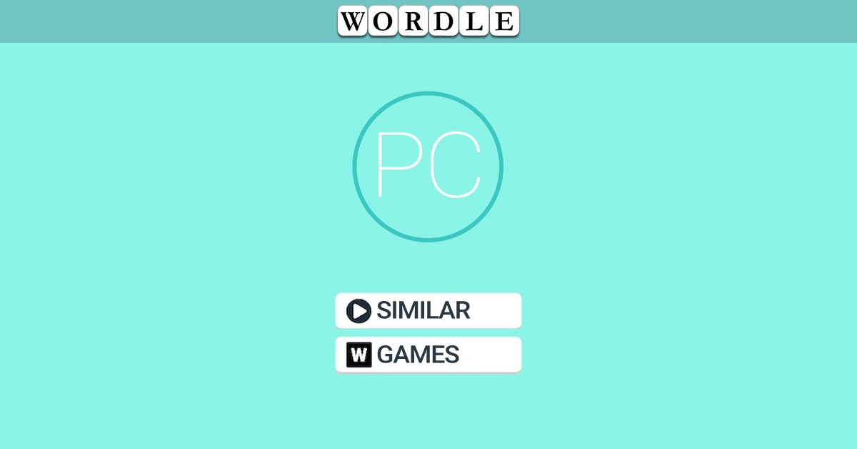 Wordle Like Games on PC