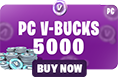 Allkeyshop 5000 V-Bucks PC