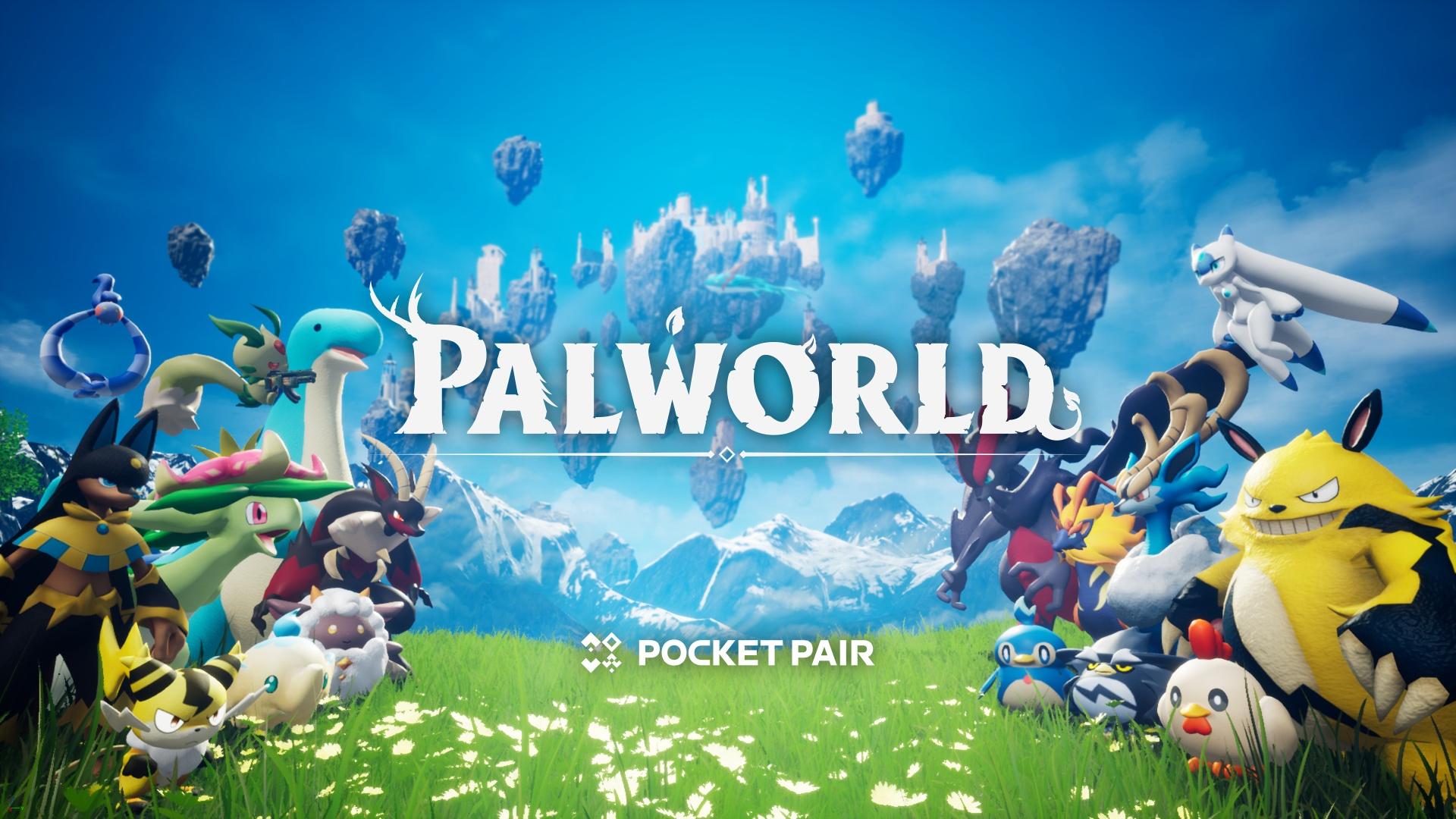 Officiële artwork van Palworld