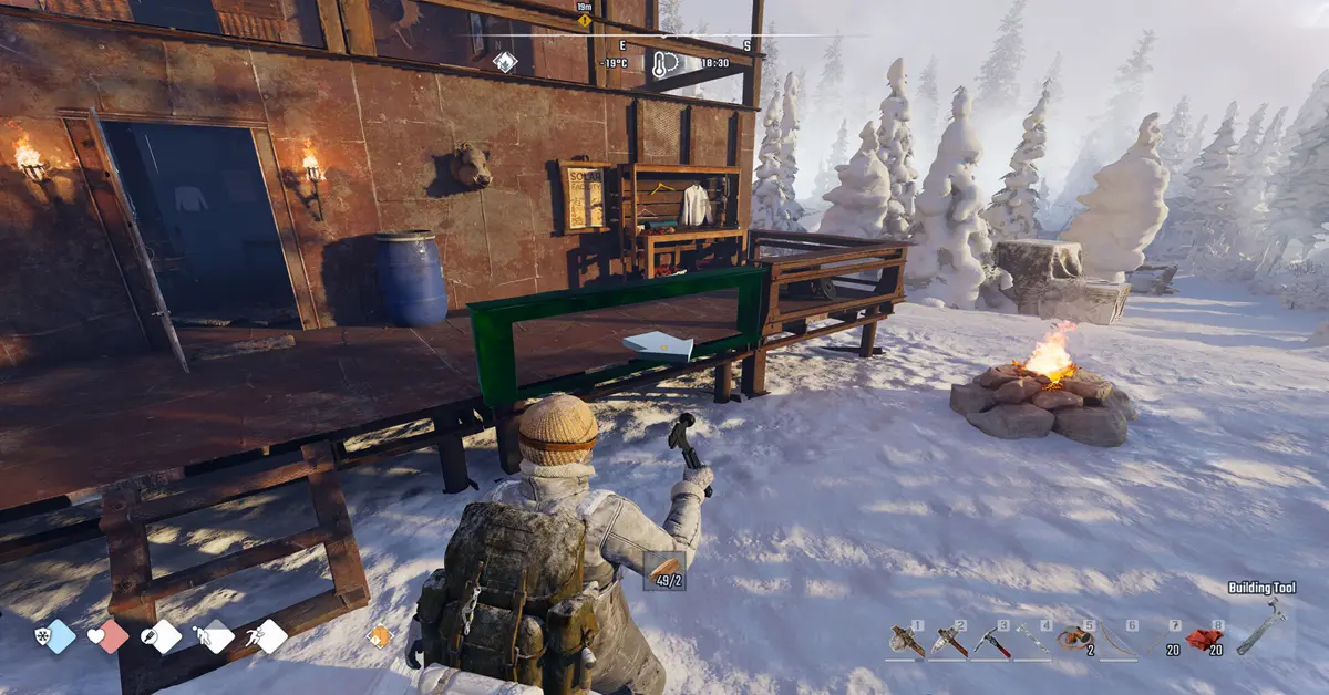Permafrost base construction and shelter heating mechanics in snowbound city ruins. Permafrost base construction and shelter heating mechanics in snowbound city ruins.