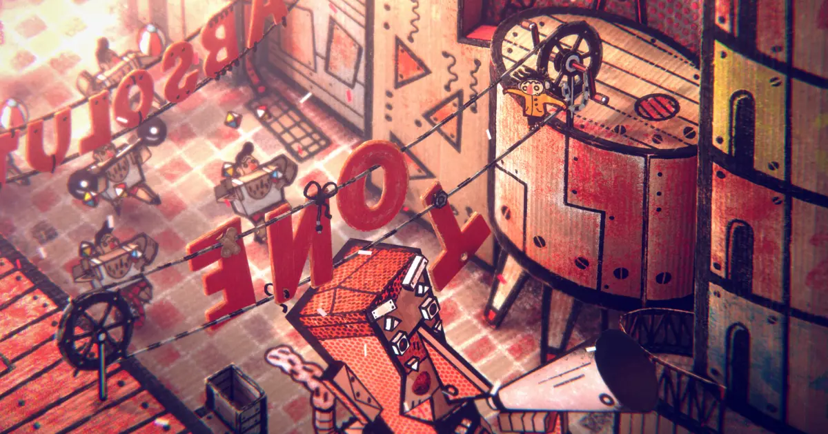 <em>Special attention was paid to digitizing the corrugated cardboard elements, making each scene textured and realistic.</em>