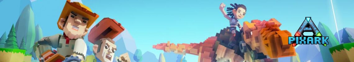 A game like Minecraft with Dinosaurs: PixARK