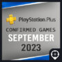PlayStation Plus: Confirmed Free Games For September 2023
