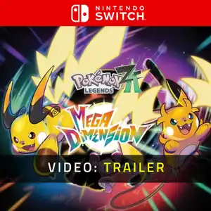 Pokemon Legends: Z-A Mega Dimension Nintendo Switch - Video Trailer