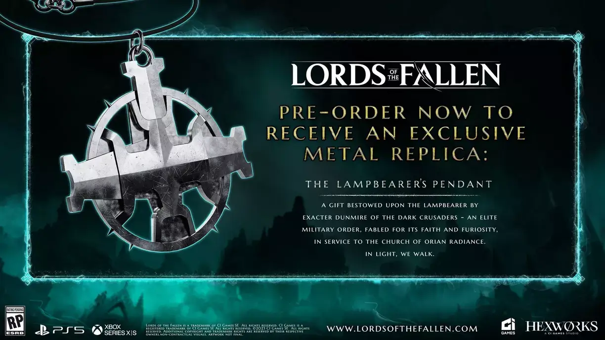 Lords of the Fallen free pendant