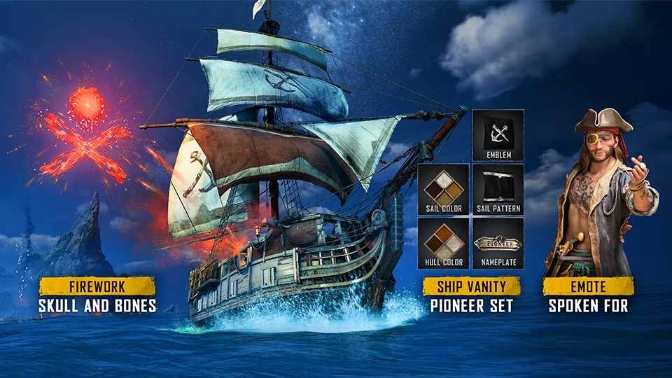 Skull and Bones Closed Beta Reward