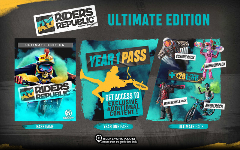 Buy Riders Republic Year 1 Pass (DLC) PSN key! Cheap price