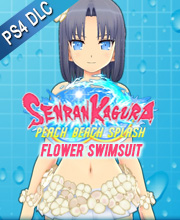 SENRAN KAGURA Peach Beach Splash Flower Swimsuit