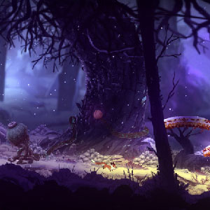 freezing waterfalls in Winter