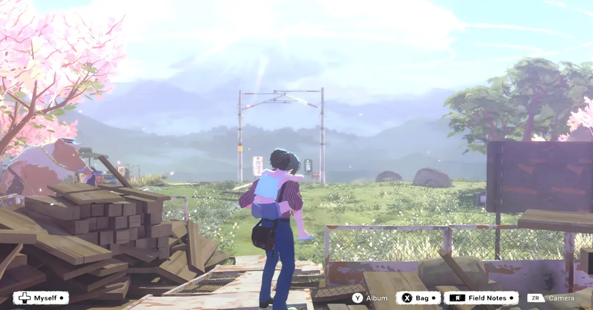 Screenshot of the photography mechanics in OPUS Prism Peak.