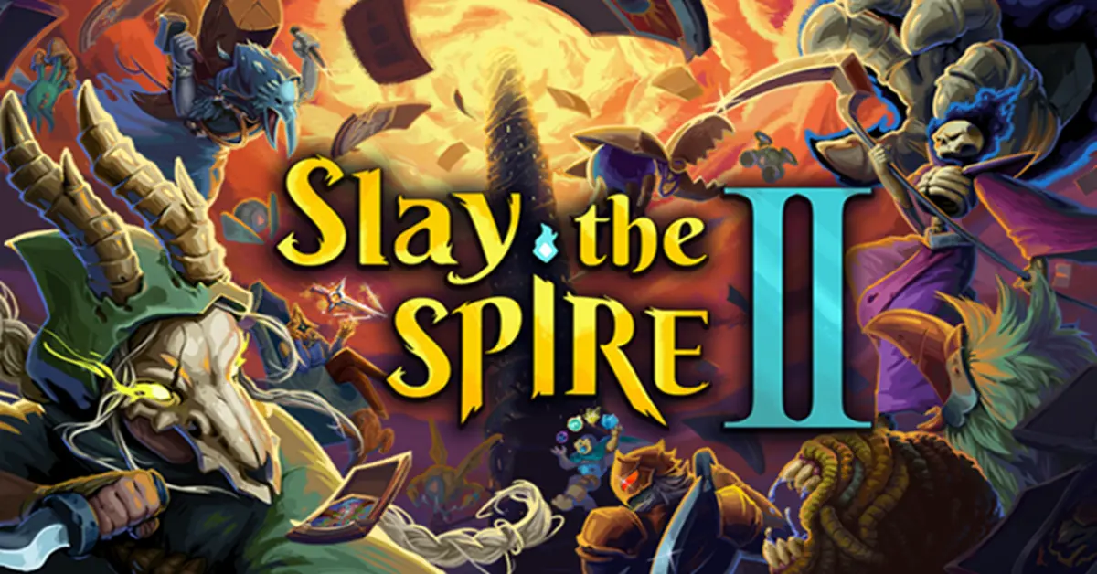 The Ironclad and new character classes facing off against a massive boss monster in Slay the Spire 2