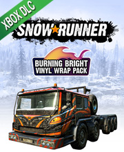SnowRunner Burning Bright Vinyl Wrap Pack Xbox One