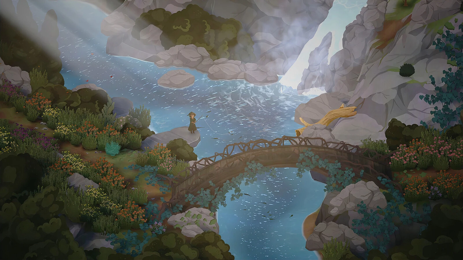 Attend to classes, wander into the city, meet friends or explore the surroundings and uncover mysteries.
