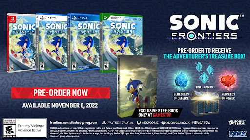 sonic frontiers editions