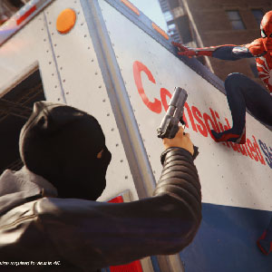 Spider-Man PS4 - Spider-Man in action