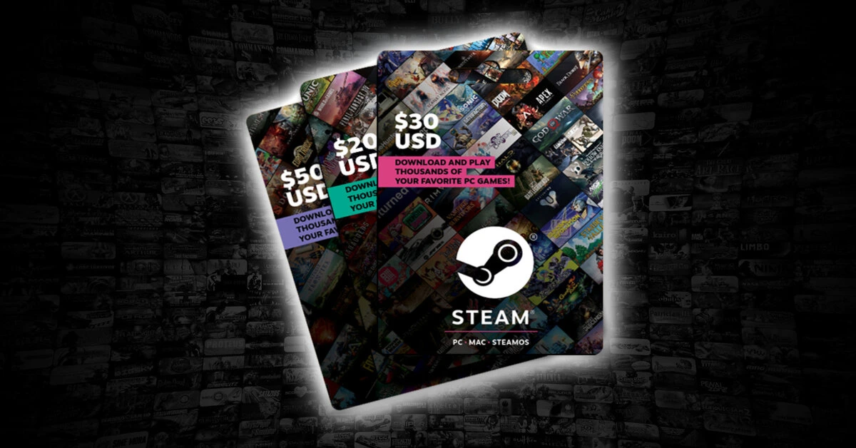 Valve Phases Out Physical Steam Gift Cards to Combat Retail Fraud Valve Phases Out Physical Steam Gift Cards to Combat Retail Fraud
