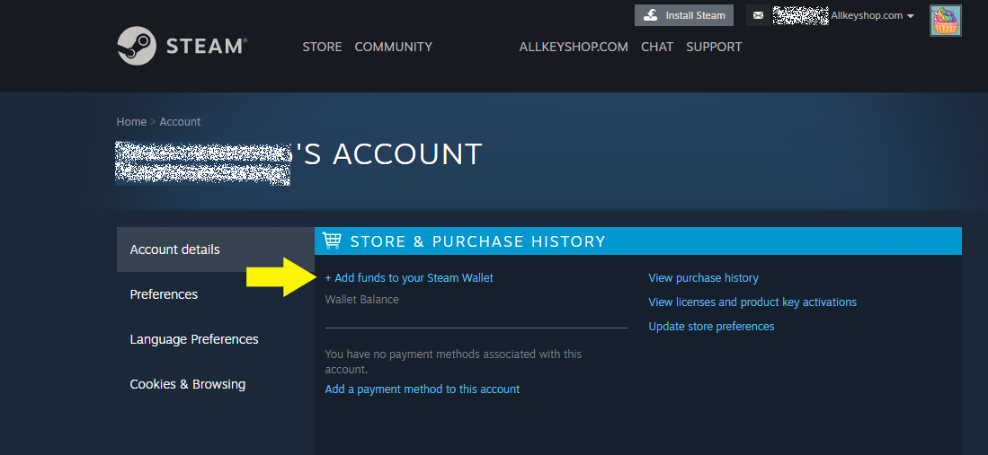 Do stores sell Steam gift cards?