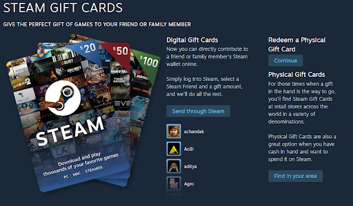Steam Gift Cards: Discover the Perfect Gaming Gift