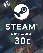 Steam Gift Card - Cartão Pré Pago R$ 30 - Código Digital