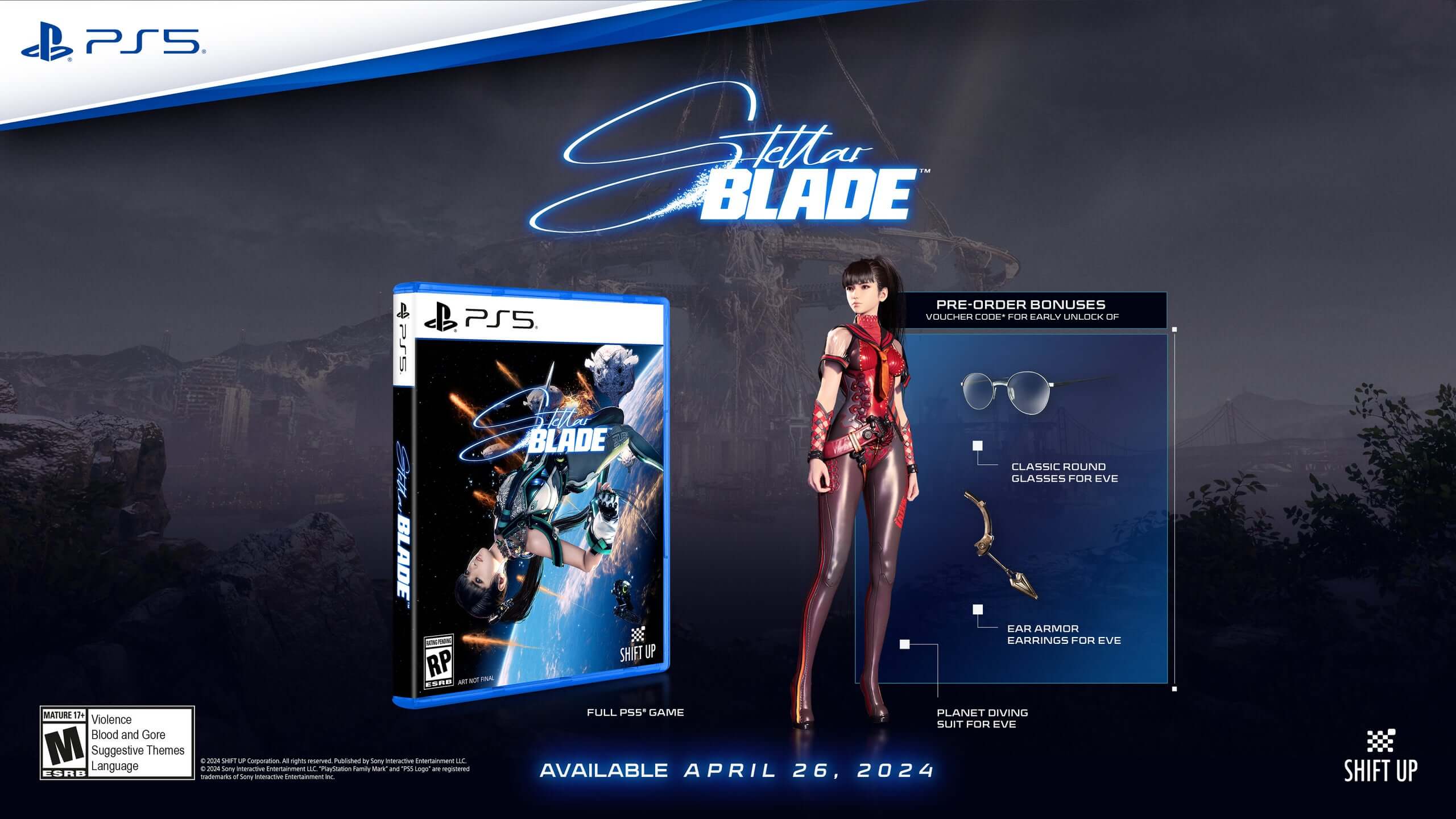 Stellar Blade preorder bonus