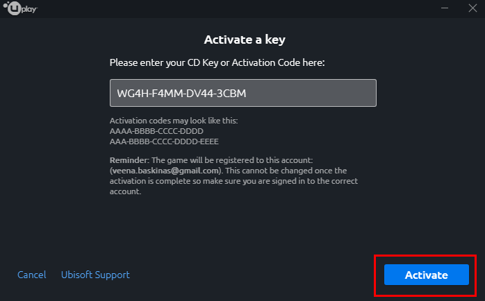 How To Activate A Uplay Cd Key
