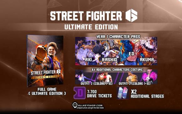 Street Fighter 6 Ultimate Edition on PS5 PS4 — price history