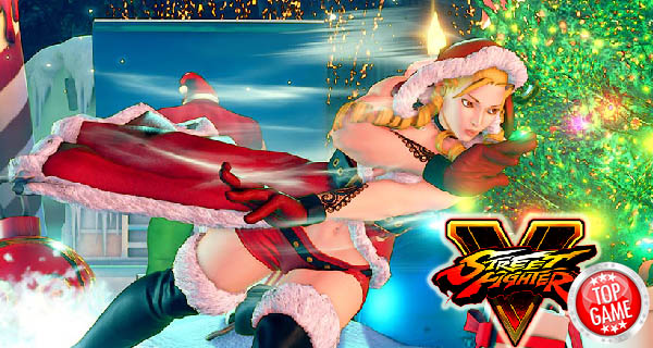 Street Fighter V Holiday DLC Cover