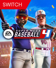 Nintendo Switch SUPER MEGA BASEBALL 4 switch Super Mega Baseball 4: Standard Edition - Nintendo Switch (Digital