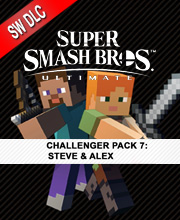 Super Smash Bros Ultimate Challenger Pack 7 Steve & Alex