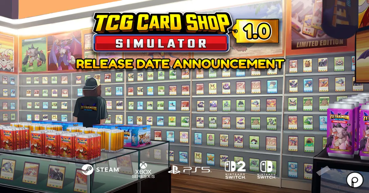 TCG Card Shop Simulator 1.0: Release on September 15 with Playable TCG