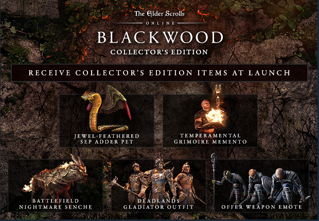 The Elder Scrolls Online: Blackwood Collectors Edition