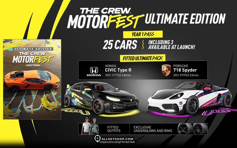 The Crew Motorfest: Year 1 Pass key al mejor precio