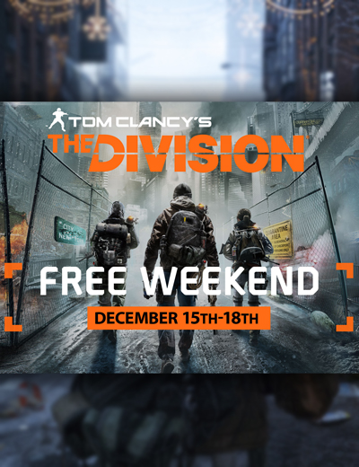 Play The Division Free on PC From December 15 to 18!