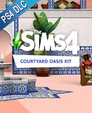 The Sims 4 Courtyard Oasis Kit Playstation 4