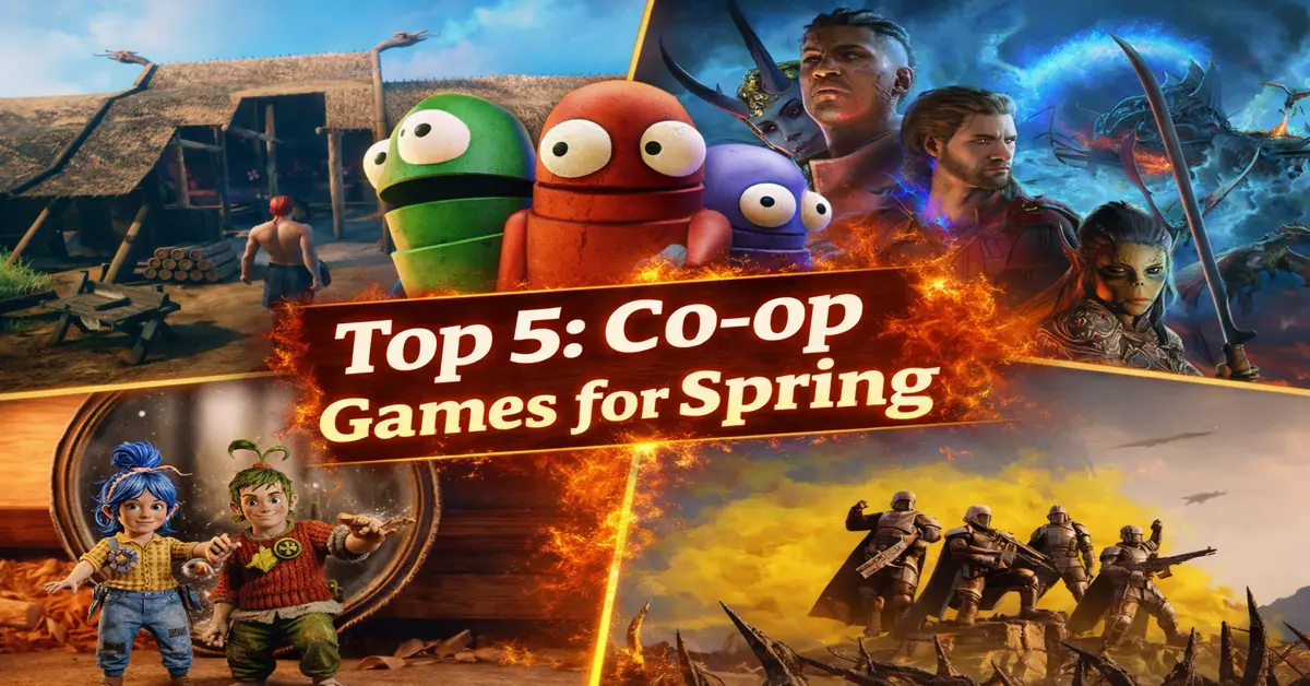 Co op games for spring