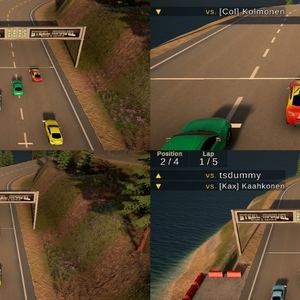 Turbo Sliders Unlimited - 4 Cameras