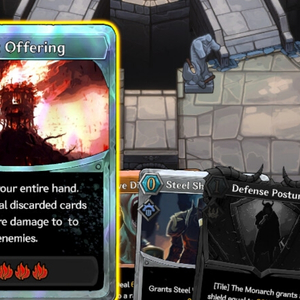 Vambrace Dungeon Monarch - Burnt Offering Card