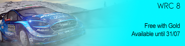 WRC 8 Free with Gold