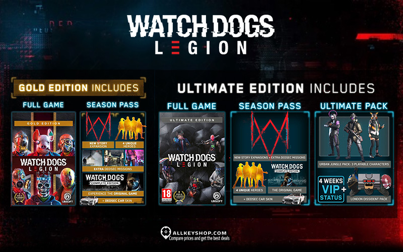WATCH DOGS LEGION ULTIMATE EDITION PC ENVIO DIGITAL